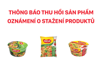 Thông báo thu hồi sản phẩm -  REEVA instantní nudle