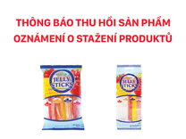 OZNÁMENÍ O STAŽENÍ PRODUKTŮ - Cozzo Jelly Sticks Fruit Flavour 240g, Cozzo Jelly Sticks Fruit Flavour 100g.