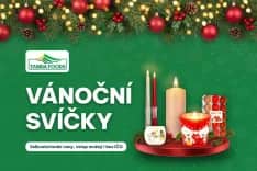 Vánoční svíčky v Tamda Foods