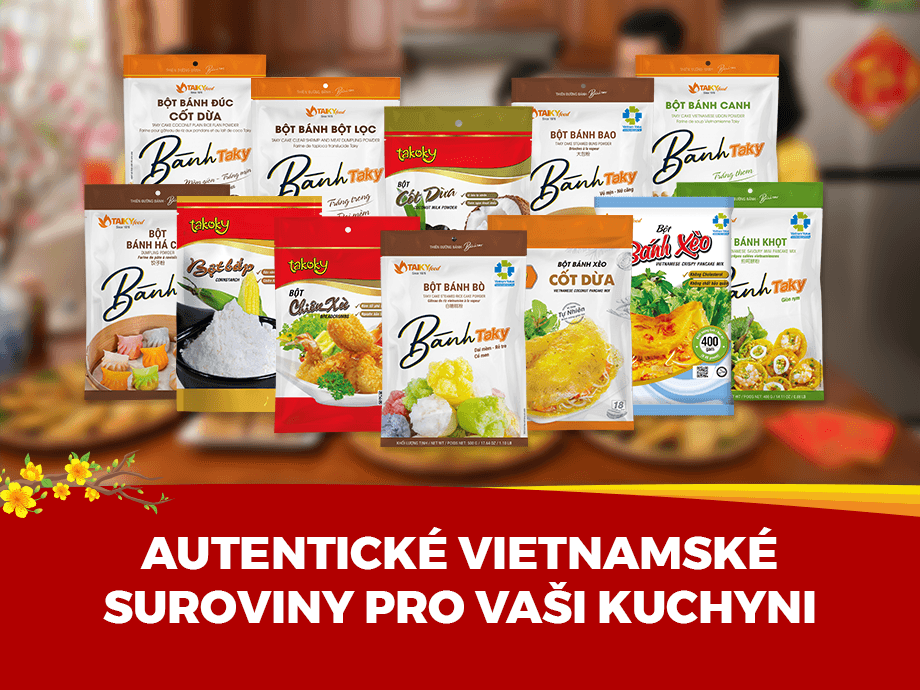 AUTENTICKÉ VIETNAMSKÉ SUROVINY PRO VAŠI KUCHYNI