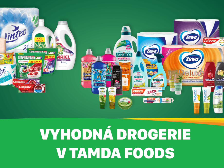 TAMDA FOODS – VÝHODNÁ DROGERIE PRO VÁS I VAŠE PODNIKÁNÍ