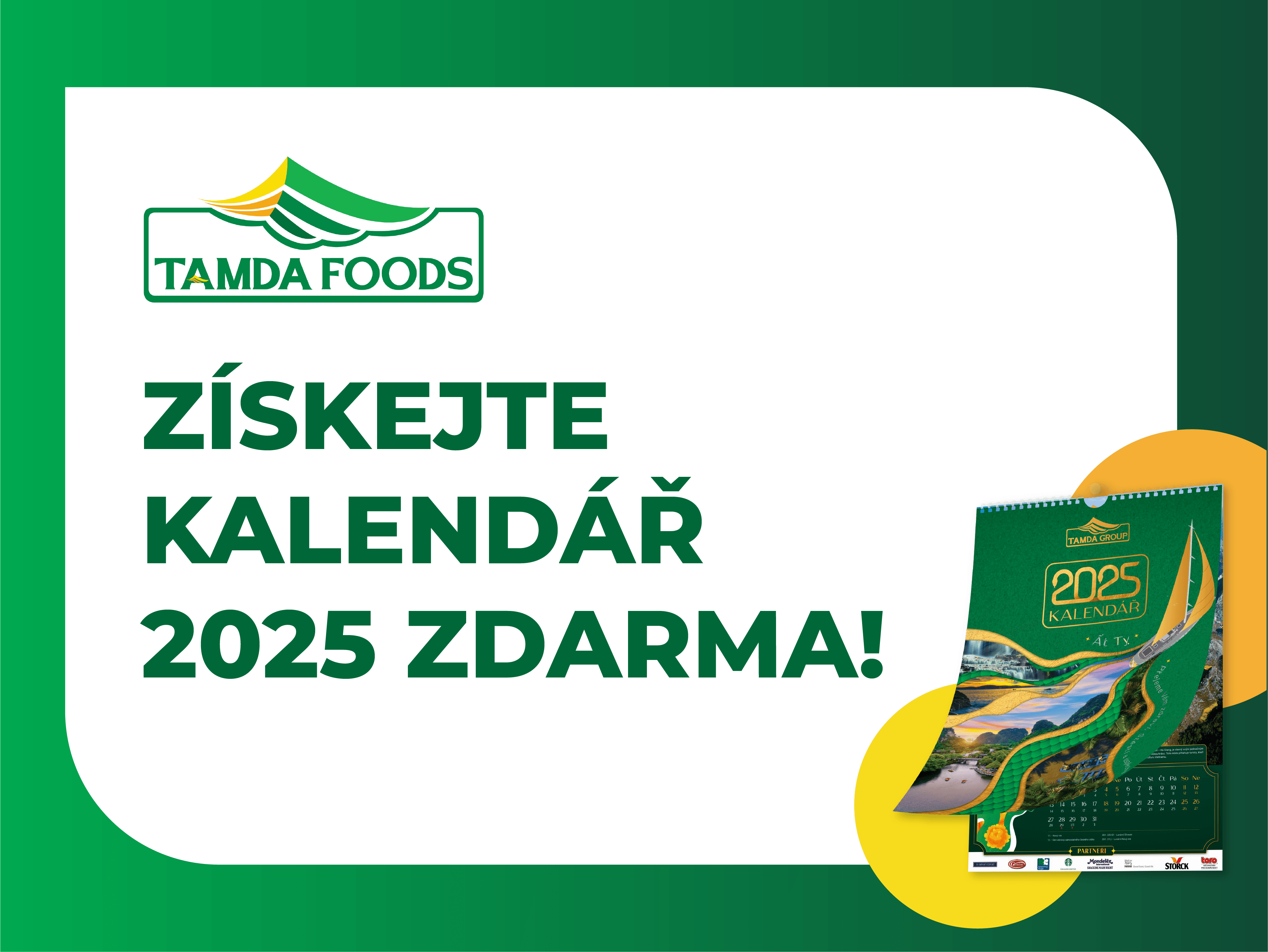 Získejte kalendář 2025 ZDARMA!