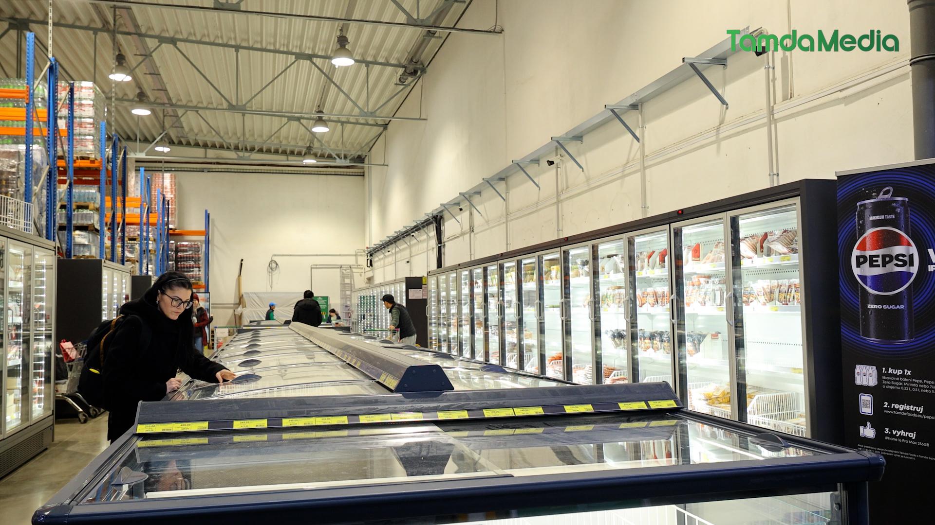 Tamda Foods Praha otevírá nové boxy s mraženým a chlazeným zbožím