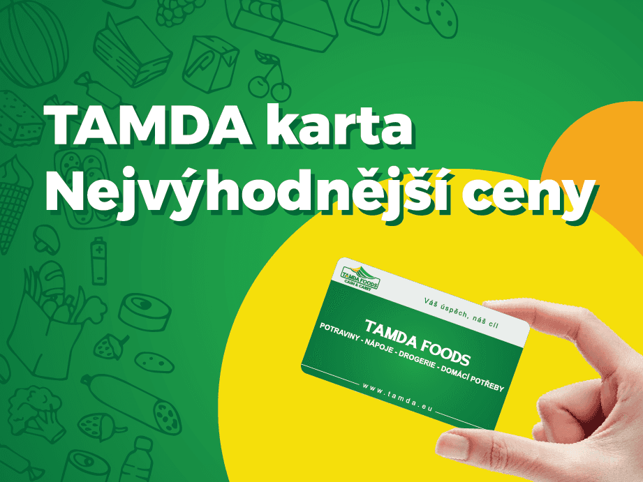 TAMDA FOODS KARTA – Úspory jen pro vás!