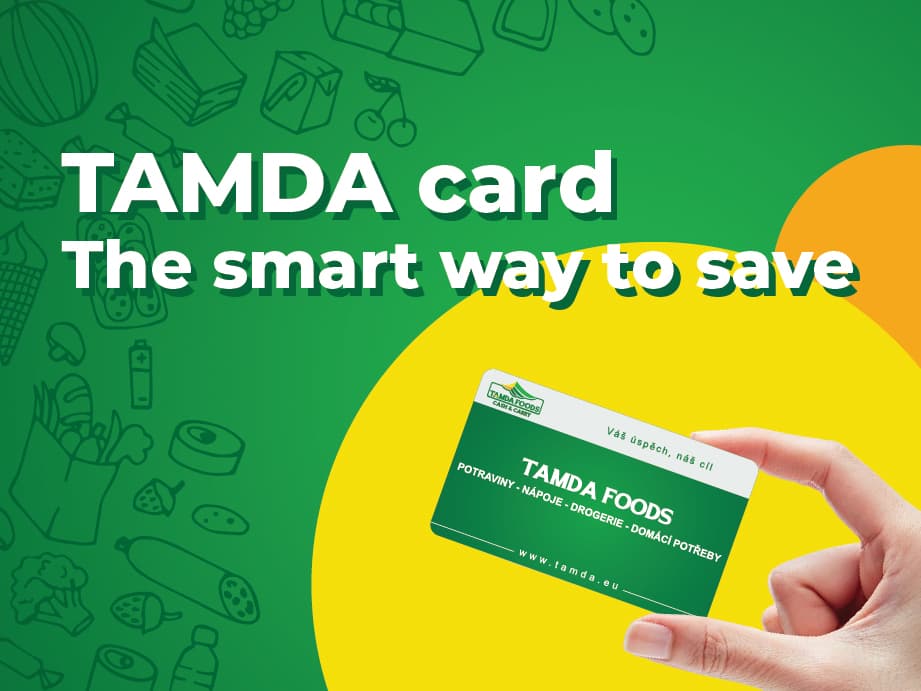 TAMDA FOODS Customer Card  – Your smartest way to save just only for you!