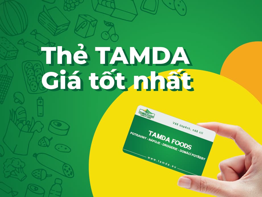 Thẻ TAMDA FOODS – Giải pháp tiết kiệm thông minh chỉ dành riêng cho bạn! 