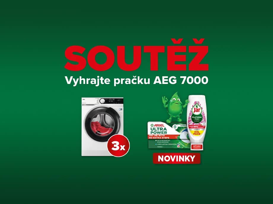 Vyhrajte pračku AEG 7000
