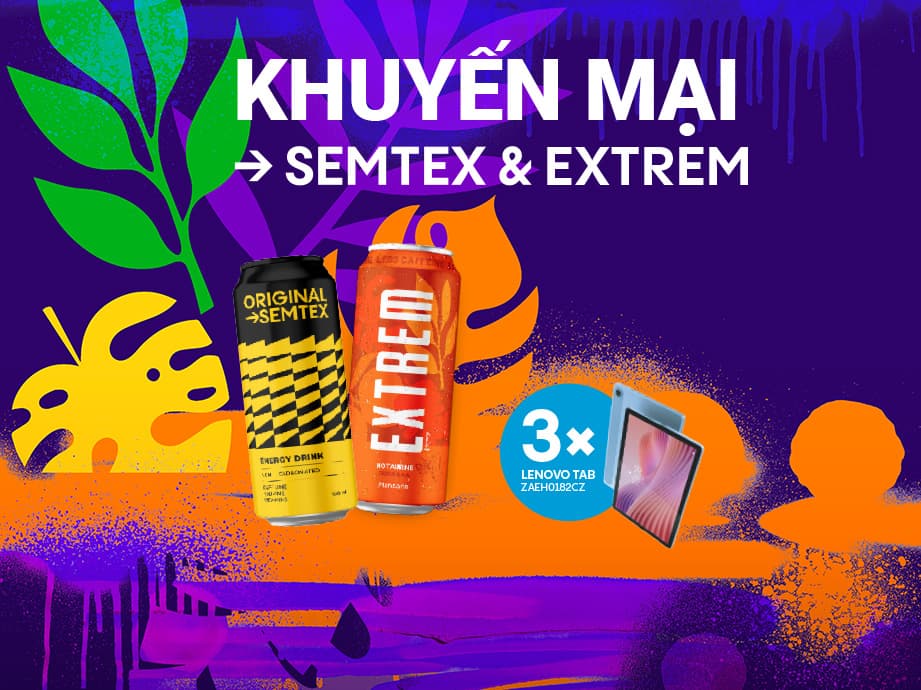 Uống Semtex và trúng ngay Lenovo Tab!