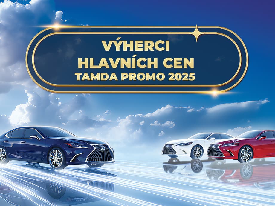 Tamda Promo 2025: již známe naše 3 výherc vozů Lexus ES 300h