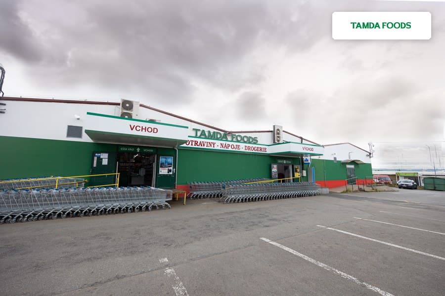 Tamda Foods Brno — v areálu Vinamo na Olomoucké