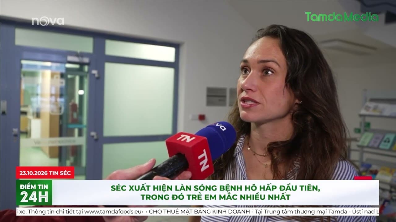 Séc xuất hiện làn sóng bệnh hô hấp đầu tiên, trong đó trẻ em mắc nhiều nhất
